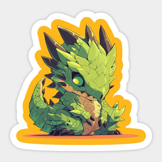 rathian Sticker by StevenBag